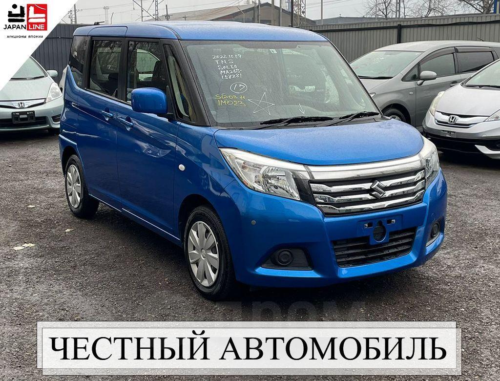 Продажа Suzuki Solio 2018 года во Владивостоке, ДОБРЫЙ ДЕНЬ🔥,  передний привод, автомат, 1.2л., синий