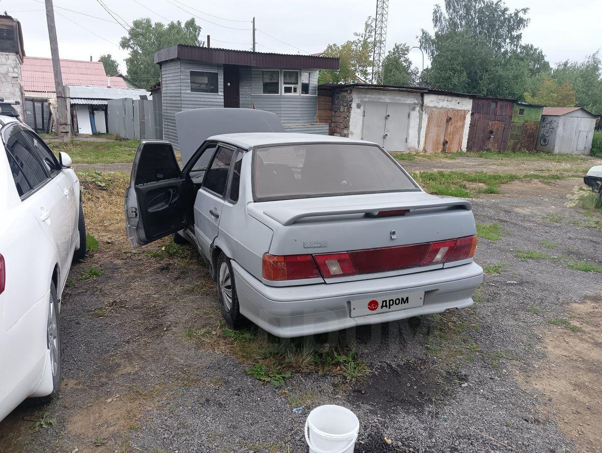 Авто ВАЗ 2115 2001 в Полевском, обмен на равноценную, на более дешевую,  механика, серый, 1.5i MT Базовая, бензин