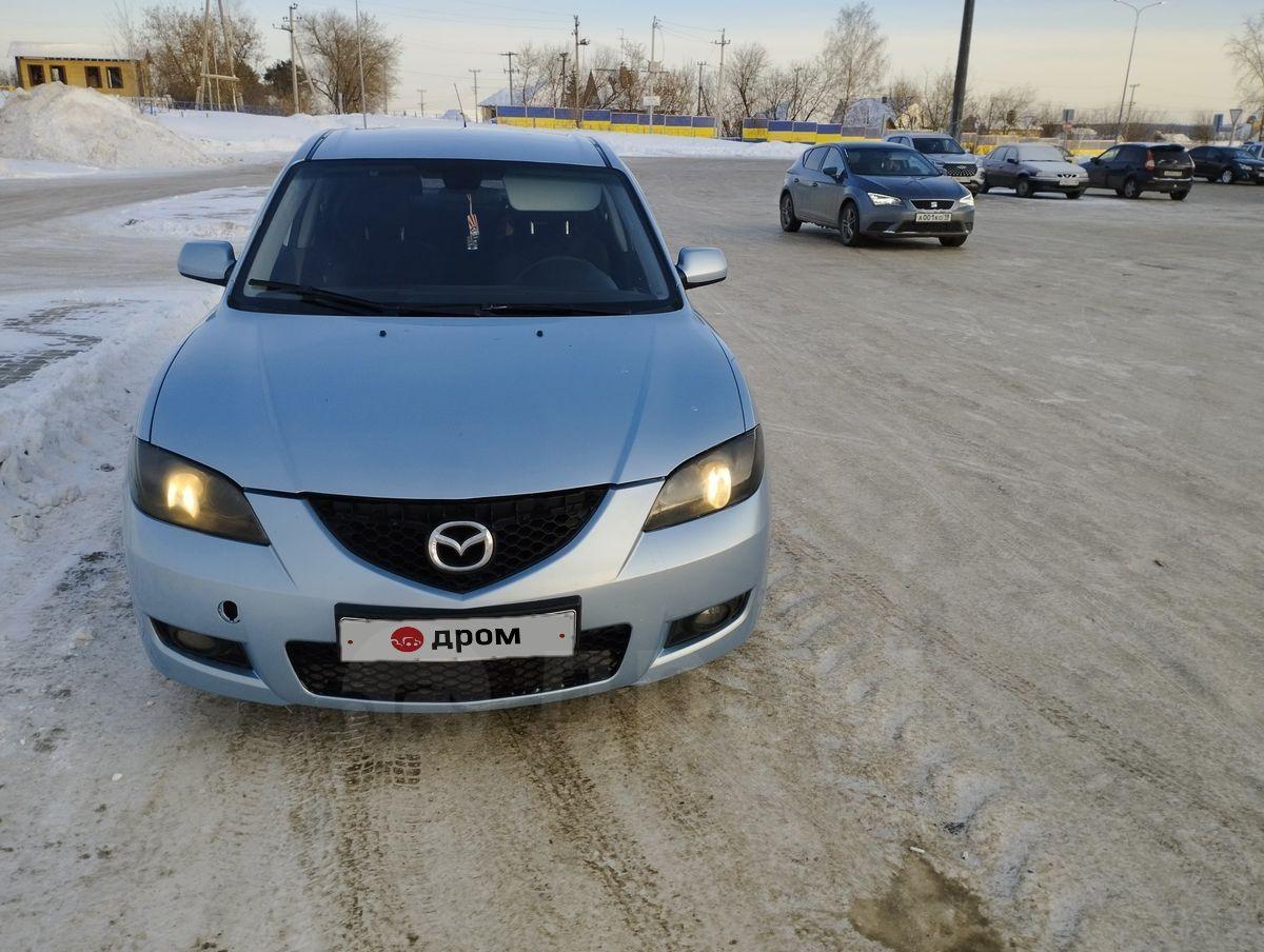 Купить Mazda Mazda3 2007 в Ижевске, Мазда 3 в отличном состоянии, автомат,  с пробегом 189 тысяч км, бу, седан, голубой, бензин