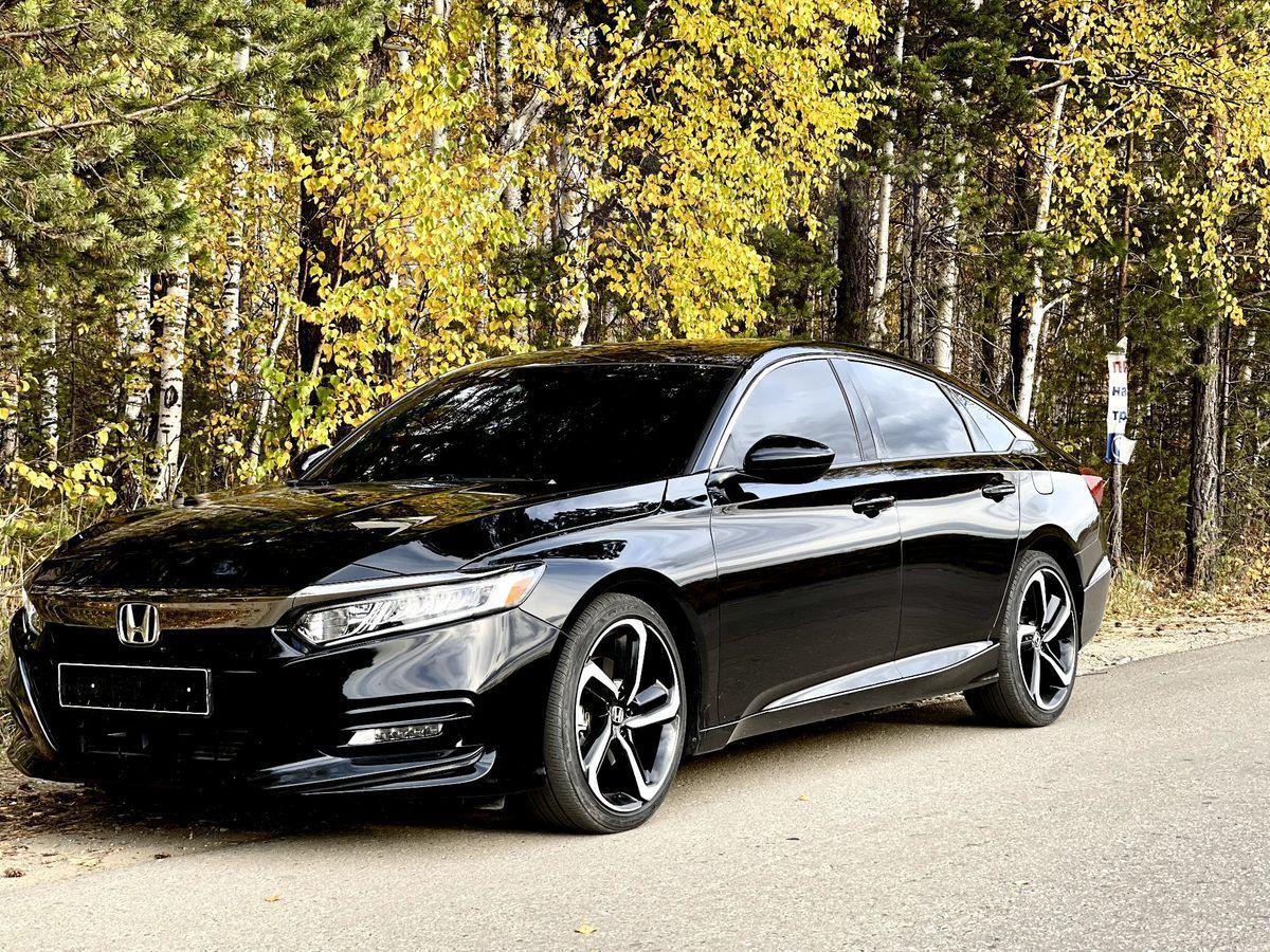 Хонда Аккорд 19 год в Иркутске, Honda Accord комплектации SPORT (Автомобиль  в РФ с августа 2022г.), седан, 1.5 литра, бензин, 1.5T CVT Sport, с  пробегом 48 тысяч км