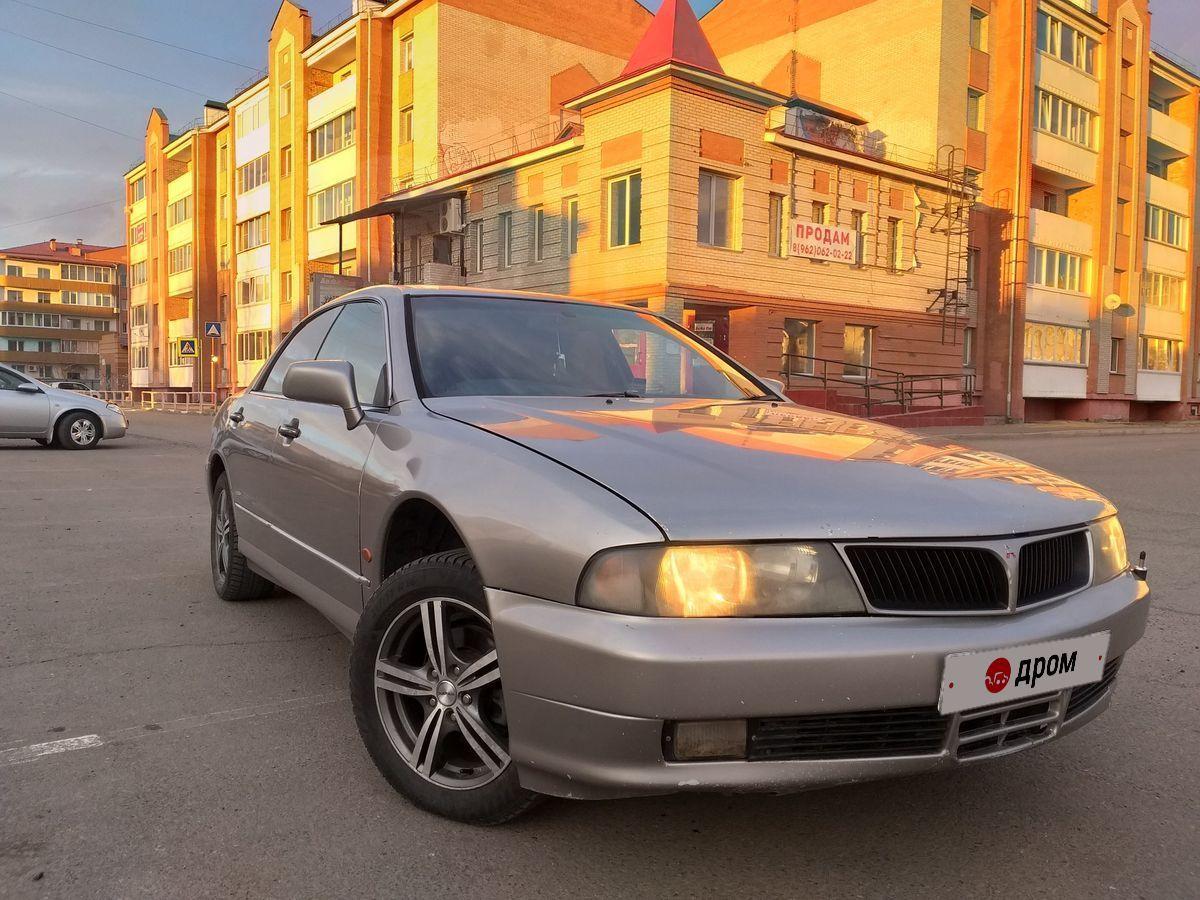 Mitsubishi Diamante 1994 в Абакане, Машина в хорошем состояниий, бензиновый  двигатель, 2.5 литра, цена 144 тысяч рублей, серый, АКПП, седан