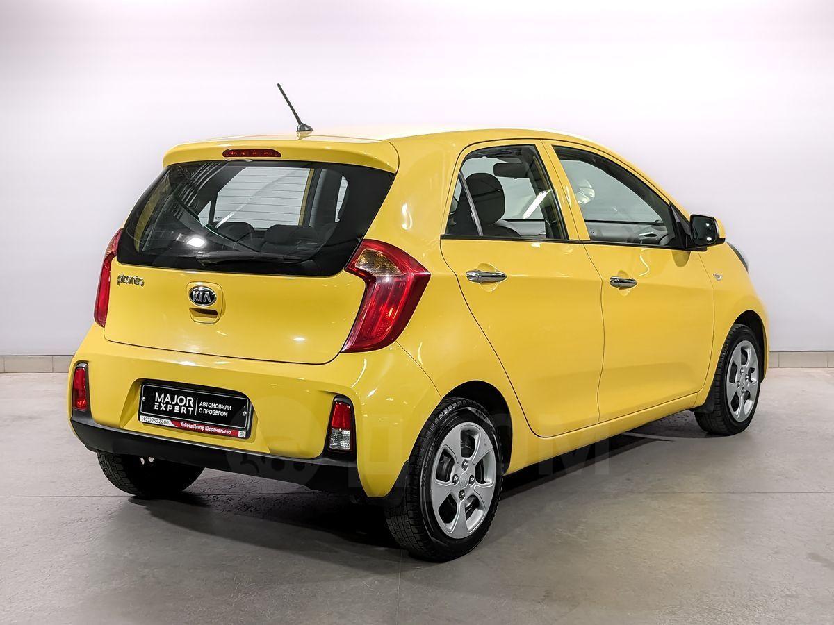 Продажа авто Киа Пиканто 2016 год в Москве, Модель: Picanto, стоимость  825000р., хэтчбек 5 дв., мкпп, бензин, желтый