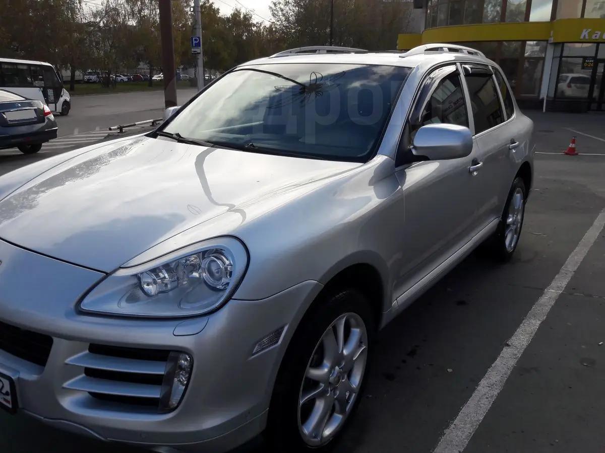 Porsche Cayenne 2008 в Барнауле, Легкосплавные колесные диски, окраска  кузова металлик, тонированные стекла, комплектация 3.6 Tiptronic, автомат,  4вд, 3.6л.