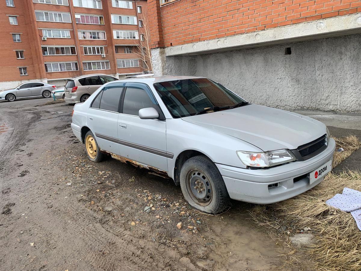 Авто Toyota Corona Premio 96 год в Карасуке, Нету Акб, стартера, подушки  безопасности в руле, генератора, акпп, комплектация 1.8 E, пробег 220000  км, белый, битый или не на ходу