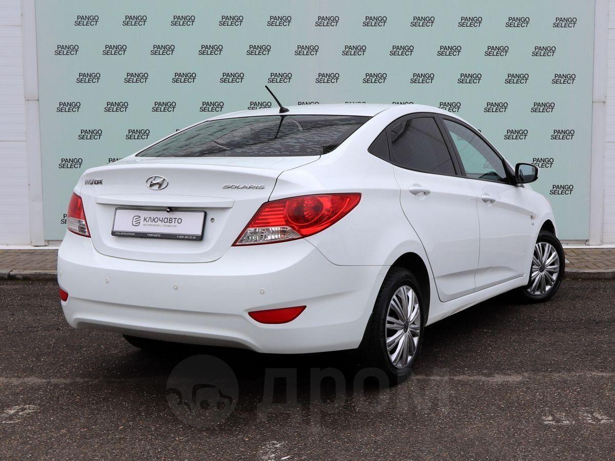 Купить авто Hyundai Solaris 2013 в Краснодаре, Электростеклоподъемники  передние и задние, бензин, бу, Краснодарский край, пробег 185 тысяч км,  автоматическая коробка