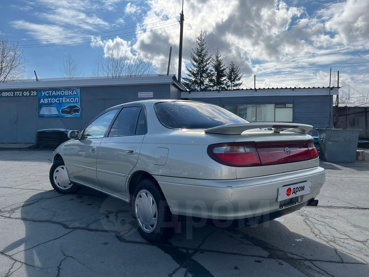 Toyota Carina 1993г. в Ангарске, В продаже автомобиль TOYOTA CARINA  1993г.в, один собственник в ПТС, передний привод, 1.5 литр, коробка  механическая, седан, бензин